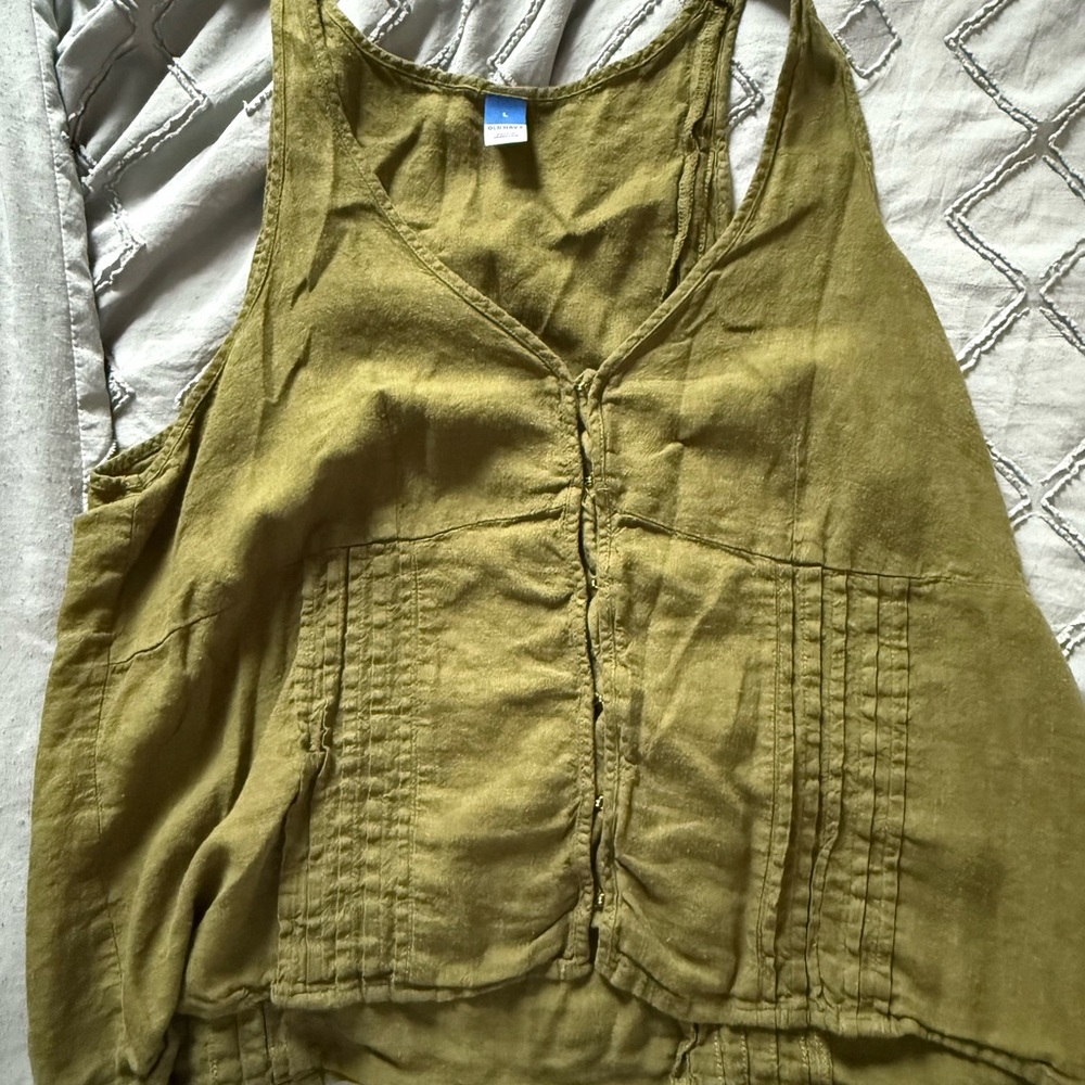 Old Navy Olive Green Tank Top